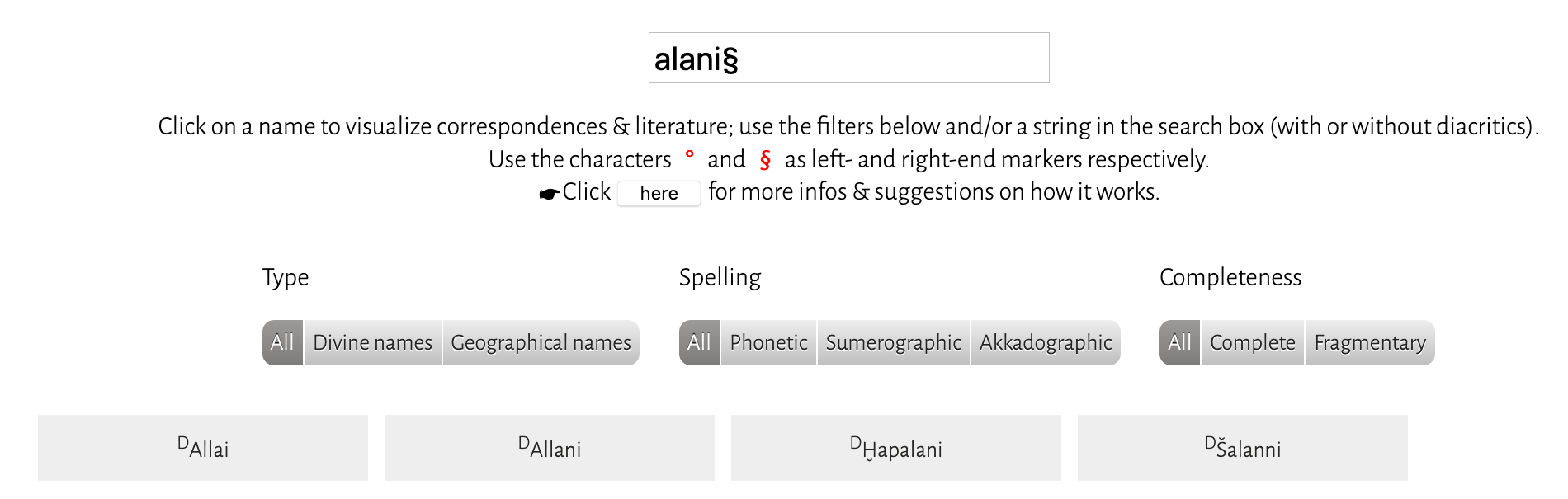 searching after alani§
